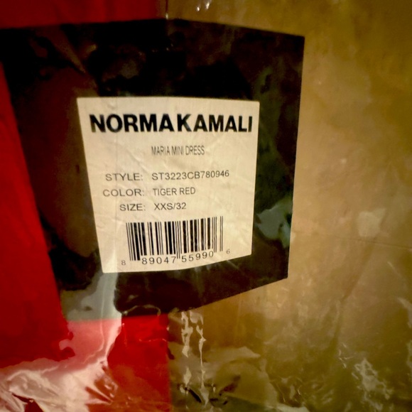 Norma Kamali Maria Mini Dress, NWOT, never worn - Picture 7 of 7